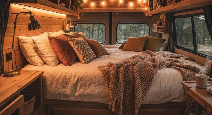 Cama Furgoneta Camper: Medidas, 5 Diseños y Cómo Construirla