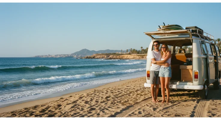 Costa Daurada con Niños en Furgoneta: Ruta de 4 Días (PortAventura, Playas y Tarragona)