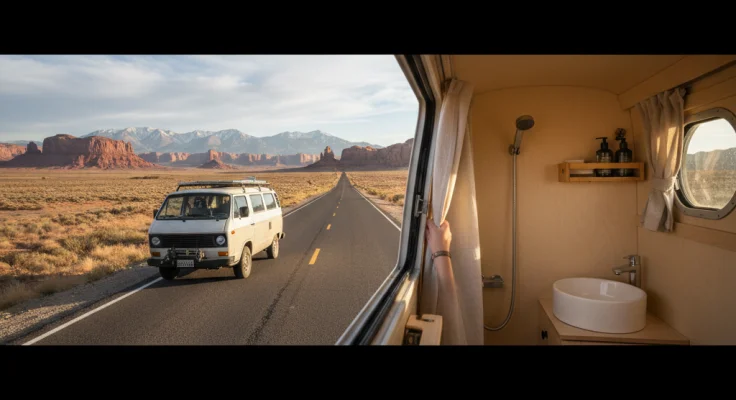 Dónde Ducharse Viajando en Furgoneta: 9 Opciones Reales y Probadas