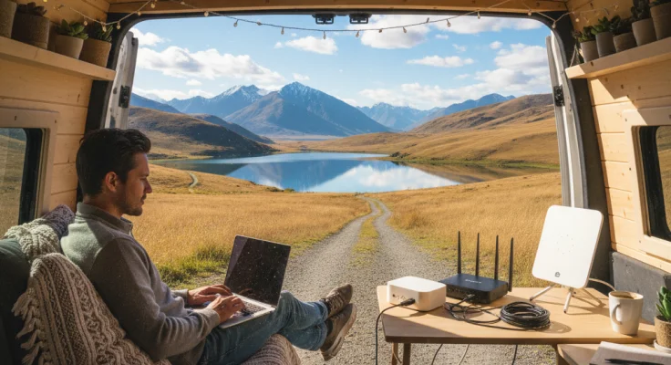 Internet en Furgoneta: 4G, Router y Starlink Comparados