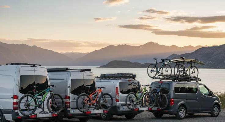 Portabicicletas para Furgoneta: Los 7 Mejores Traseros y de Techo