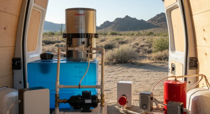 Termo Eléctrico para Furgoneta: 5 Opciones para Agua Caliente