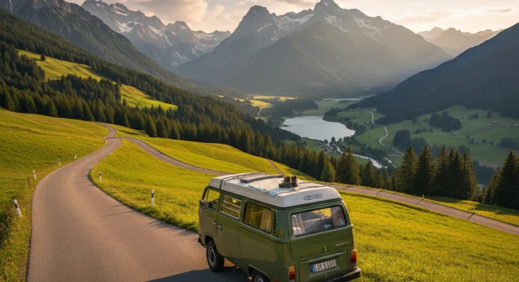 Alpes en Furgoneta: Ruta de 10 Días por Suiza, Austria e Italia