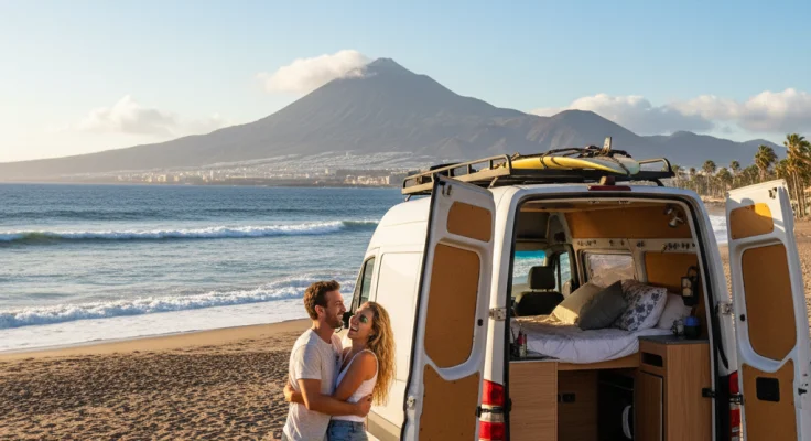 Tenerife con Niños en Furgoneta: Ruta de 7 Días con Teide y Playas